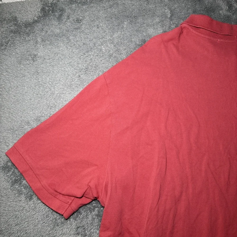Polo Ralph Lauren Men's Size 3XB Big Salmon Short Sleeve Shirt Blue Pony Polo